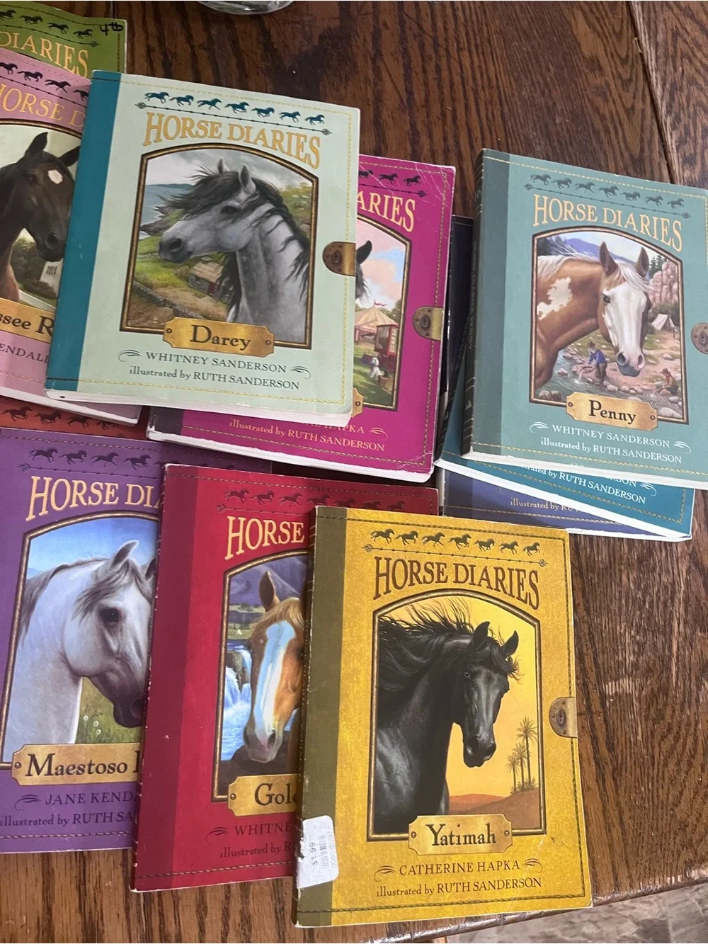 Horse Classic Multicolor Horse Diaries Decorative Book Set - Whitney Sanderson